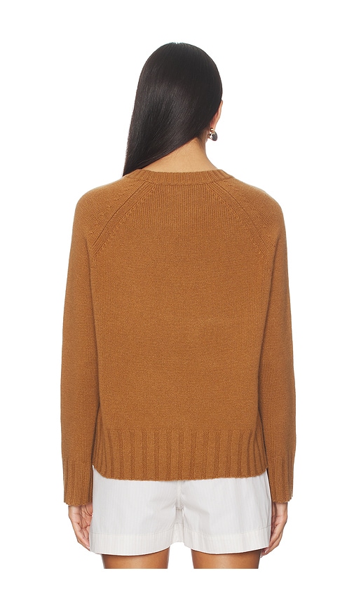  W. Cashmere Rundhalsshirt Gabby In Cognac. Größe S. Also In M, L. 