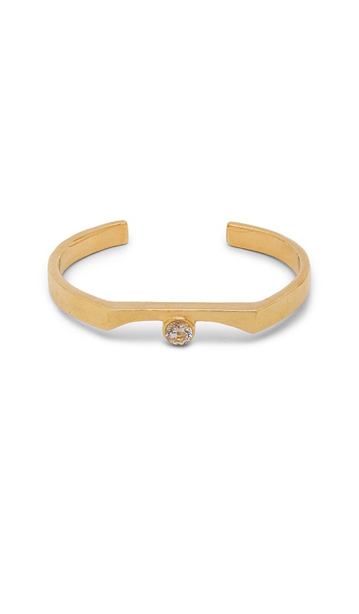 WOLF CIRCUS Pave Bracelet in 14K Gold Plated