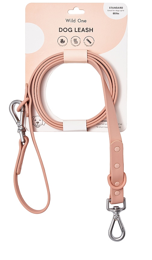 Shop Wild One Standard Leash In Blush