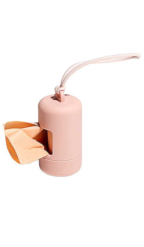 Wild One Poop Bag Carrier In Blush