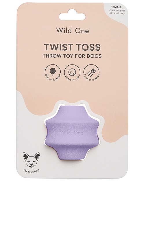 Shop Wild One Small Twist Toss Toy In Lavender