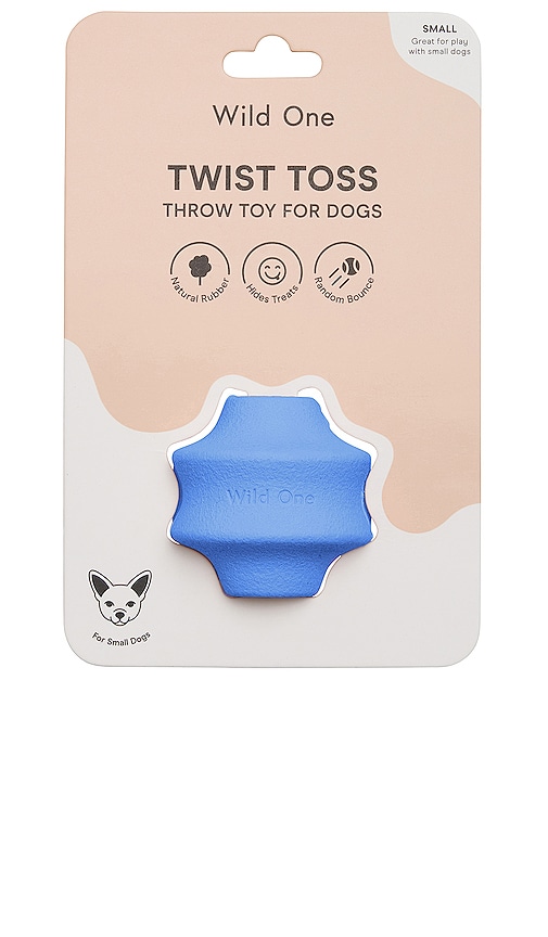 Shop Wild One Small Twist Toss Toy In Blue