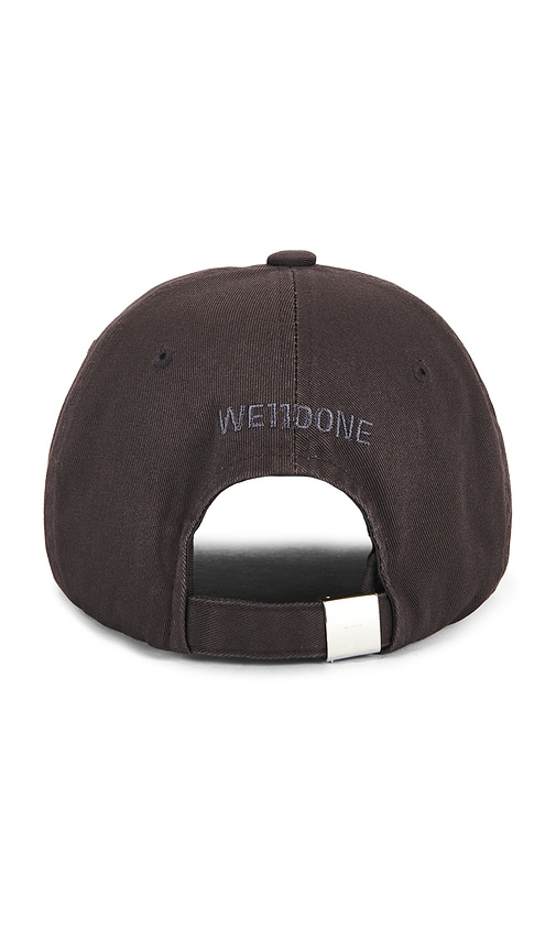We11 Done Spike Rose Cap In Black