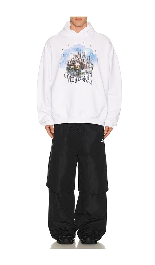  We11done Hoodie In White. Größe S. Also In M, L, Xl/1x. 