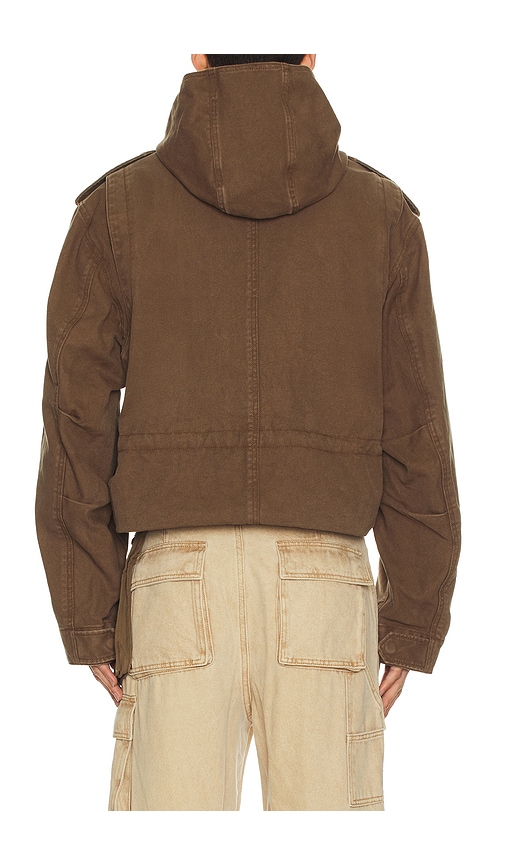 We11 Done Folded Shortened Jacket In Multi