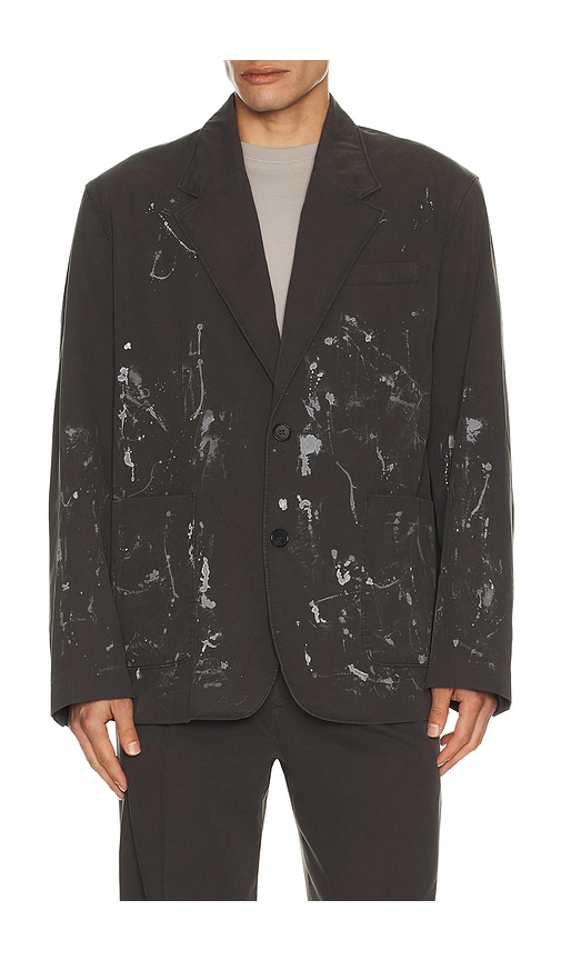 We11 Done Painted Jacket In Multi