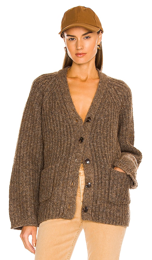 L/S Button Front Cardi