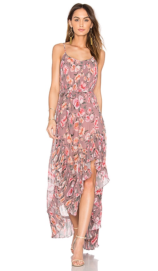 ROBE MAXI PLISSÉE MAGGIE
