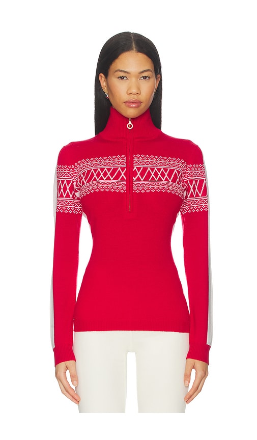 We Norwegians Signature 1/4 Zip In Red