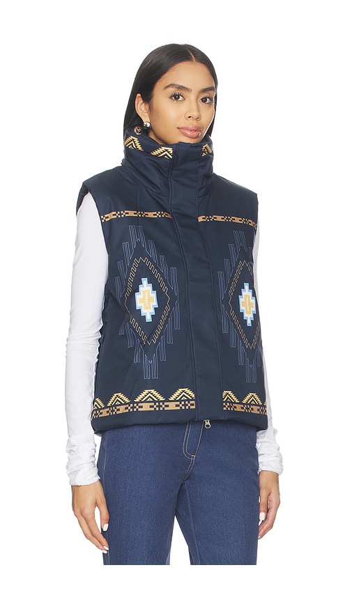 We Norwegians Pioneer Vest In Blue