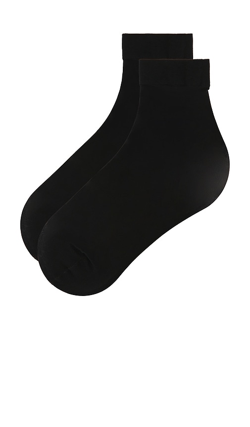 Wolford Individual 10 Socks In Black