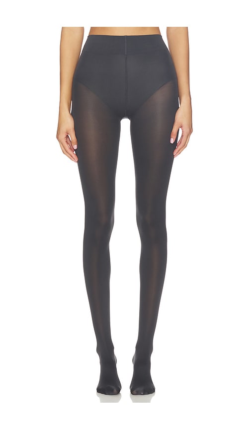 Wolford Velvet De Luxe 66 Tights In Gray