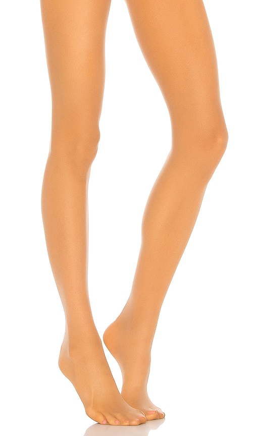 WOLFORD INDIVIDUAL 10 Sheer Beige Tights Gobi 4365 – PRET-A-BEAUTE