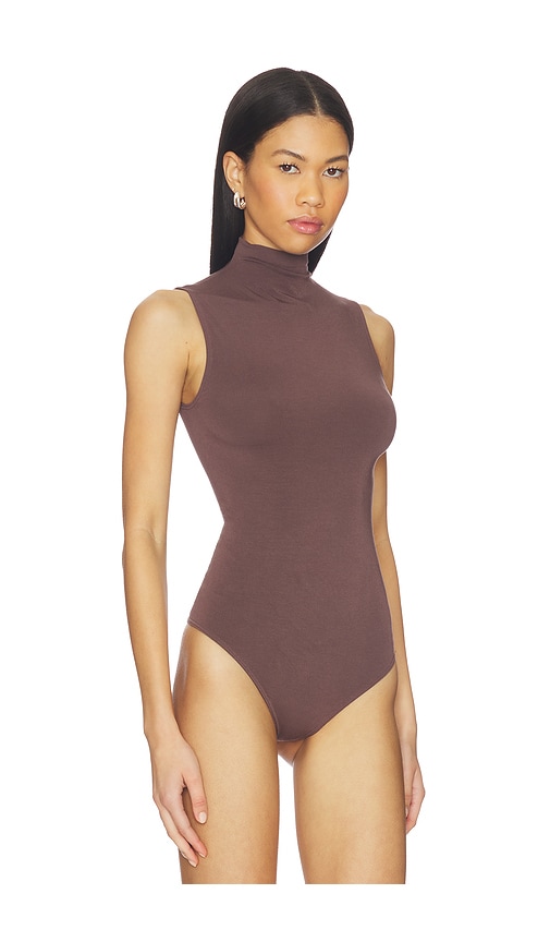  Wolford Body Mit String-form Hinten Viscose In Chocolate. Größe Xs. Also In S, M, L. 