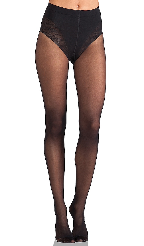 Wolford Tummy 20 Control Top Tights In Black