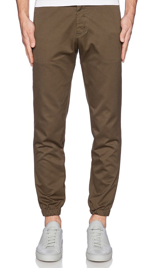 chino with elastic cuff