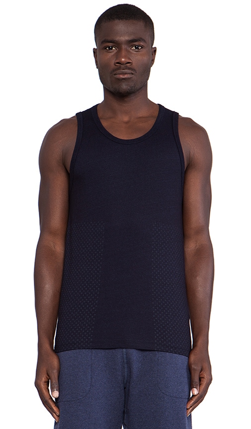 Sashiko Print Tank Top