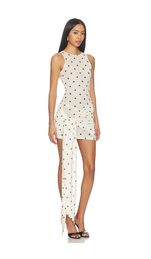 With Harper Lu Mesh Wrap Mini Dress | Thumbnail 2 With Harper Lu Mesh Wrap Mini Dress | Thumbnail 2