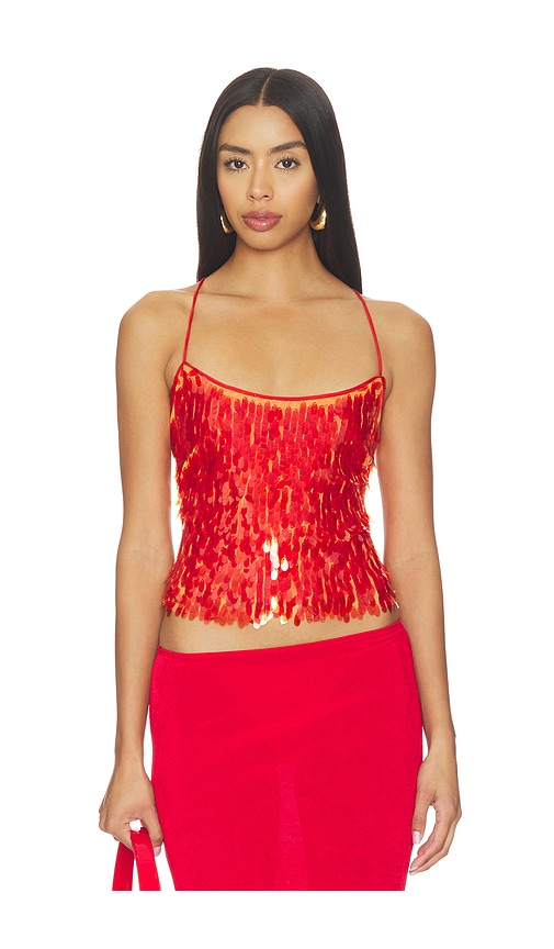 With Harper Lu Backless Top