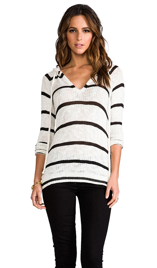 Stripe Boucle Mandy Pullover