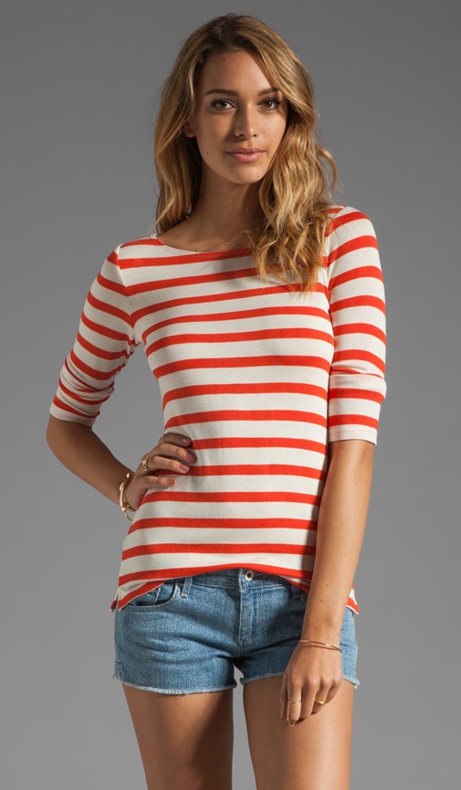 Ricky Bateau Stripe Tee