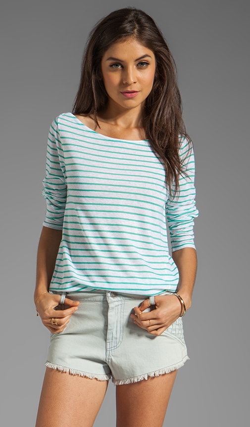 Griffin Sheer Stripe Top