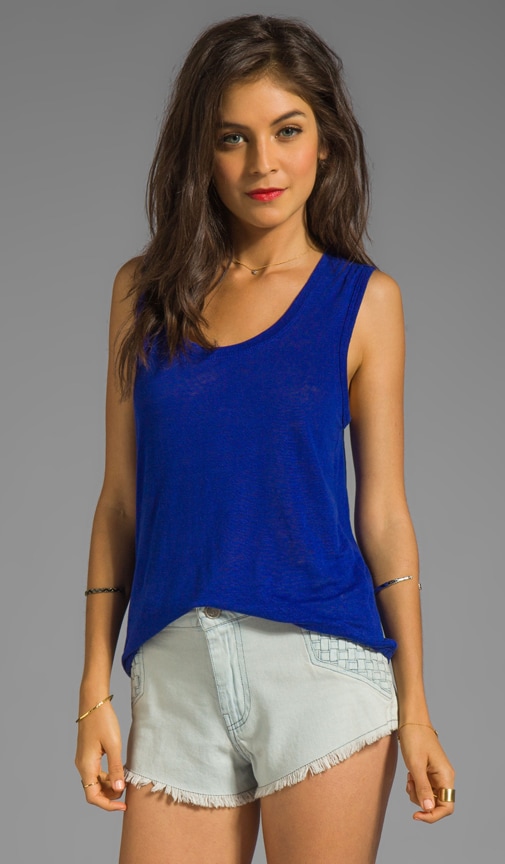Lucy Linen Jersey Tank