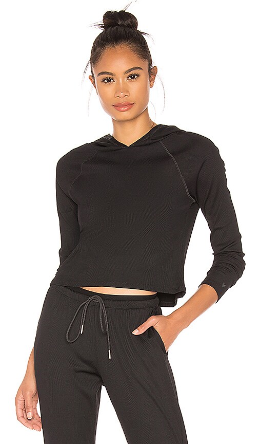Lucky Hooded Long Sleeve Top