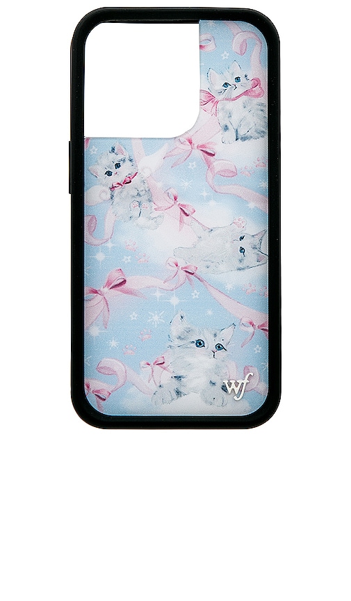 Wildflower Iphone 14 Pro Case In Baby Blue