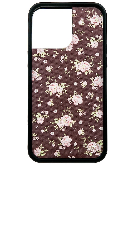 Wildflower Iphone 14 Pro Max Case In Brown