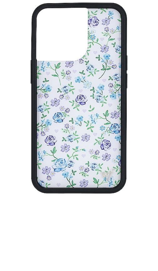 Wildflower Iphone 13 Pro Case in Lilac & Blue Floral