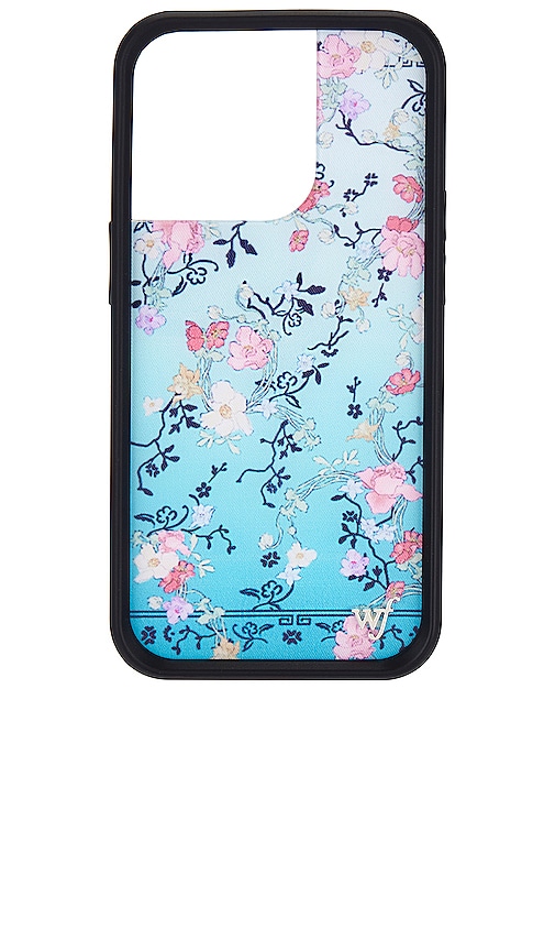 Wildflower Iphone 14 Pro Case In Blue