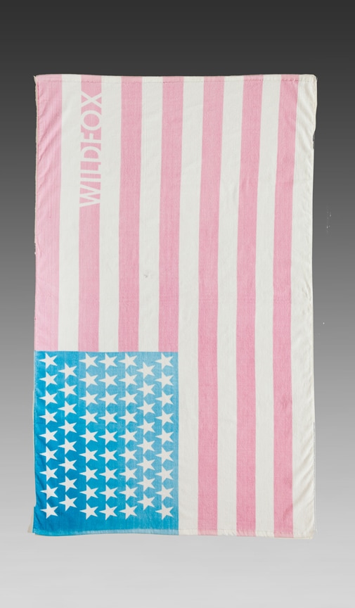 Sun Bleached Flag Towel