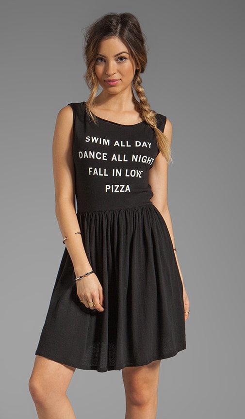 Pizza Party Baby Doll Dress