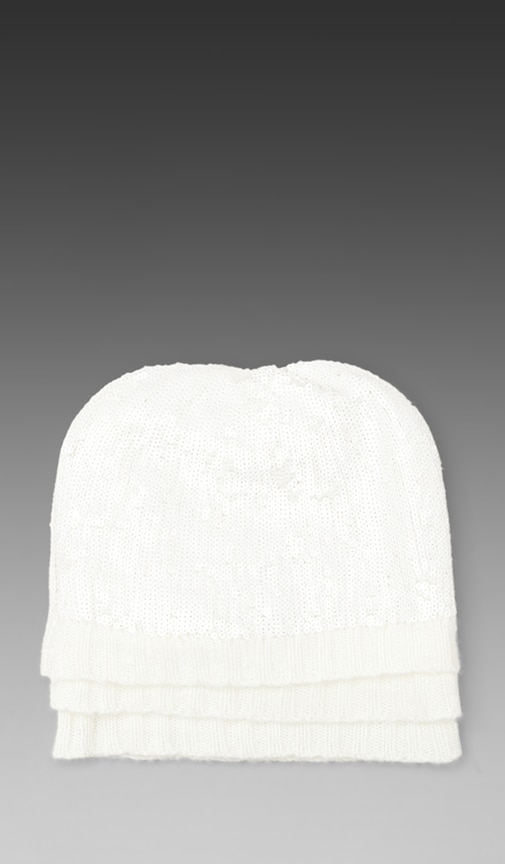 White Label Ballroom Layered Beanie