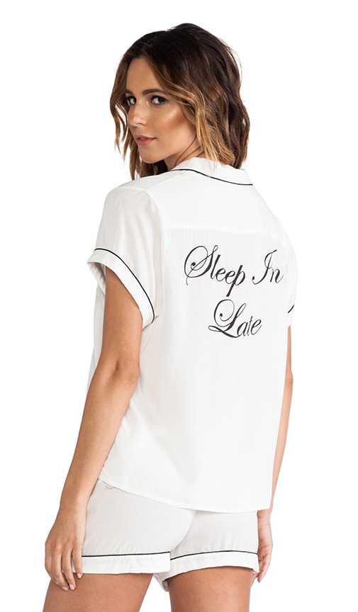 Sleep In Late Pj Set