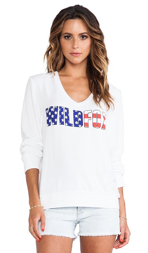 American Fox Baggy Beach V-neck