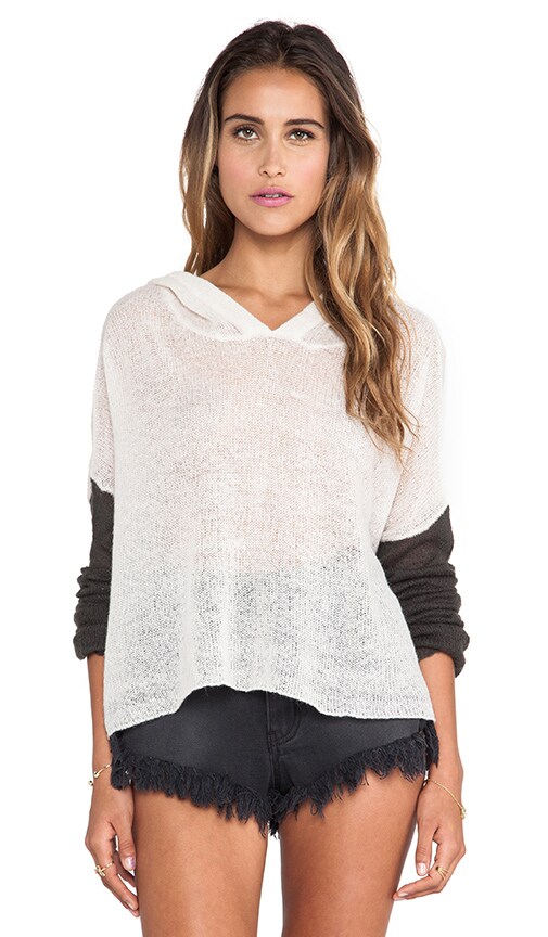 Panda Face Hooded Billy Cardigan
