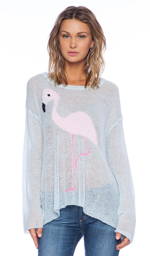 Wildfox store flamingo sweater