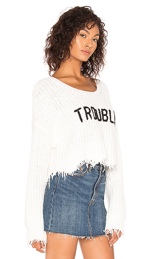 wildfox trouble sweater