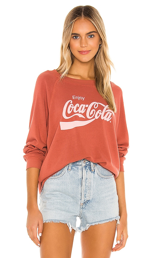 coca cola crop top hoodie