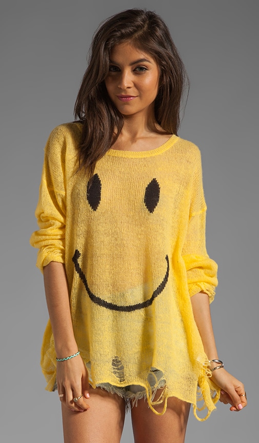White Label 90's Smile Lennon Sweater