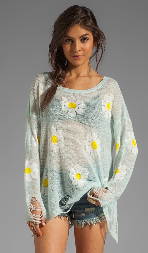 White Label Daisy Fest Lennon Sweater
