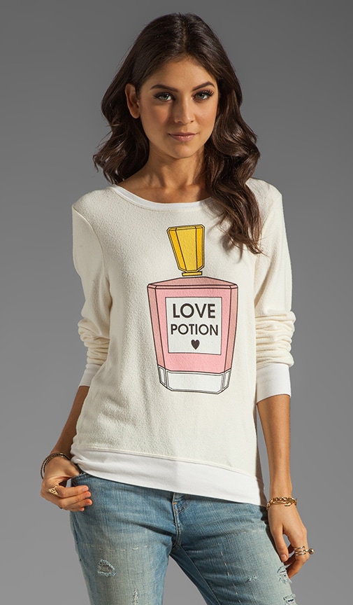 EXCLUSIVE Pink Potion Baggy Beach Jumper