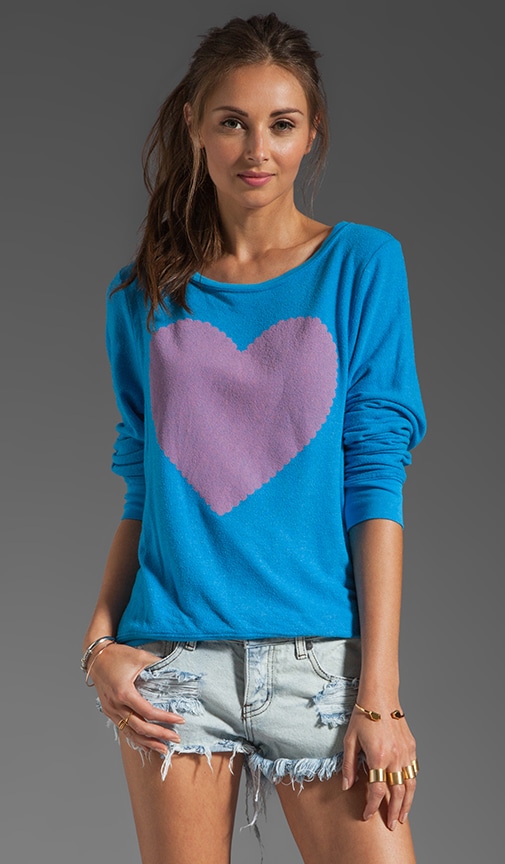 Love Note Baggy Beach Jumper