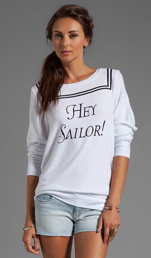 Hey Sailor Baggy Beach Jumper