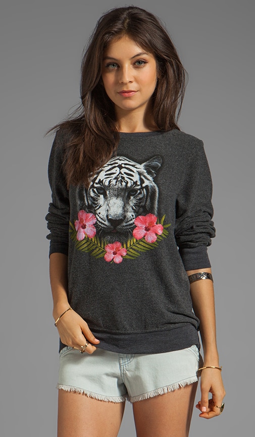 wildfox tiger sweatshirt