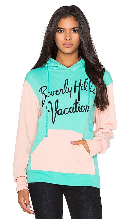 green beverly hills sweatshirt