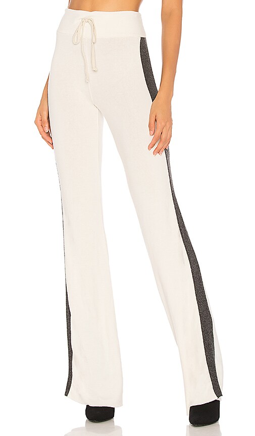 Wildfox Couture Solid Fitted Sweatpant in Vintage Lace