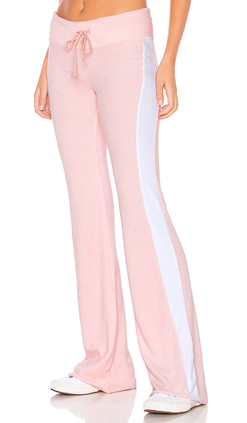 Wildfox Couture Sport Tennis Club Pant in Romantic & Clean White